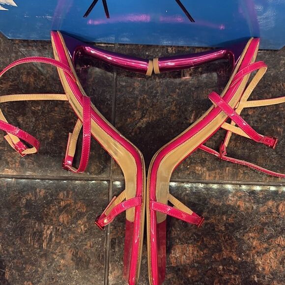 Paul Andrew Slinky Strappy Leather Sandals New in box/dust bag $895 - Picture 12 of 12